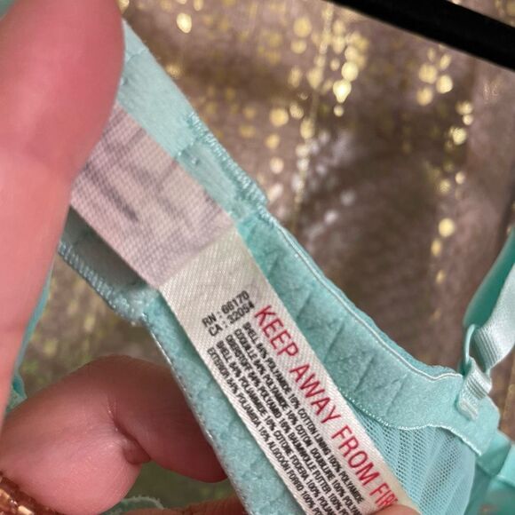 Free People Made You Look Balconette Bralette Arctic Ice 34D NWOT - Picture 6 of 10